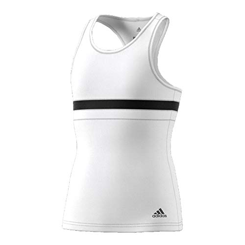 Débardeur tennis blanc adidas junior pour entraînement club