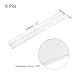 QUARKZMAN 6 Stück Aluminium Flachprofil 3 x 40 mm Aluleisten Flach Länge 305 mm Quadratischer 6061 Aluminium Flachplatte Aluschiene Schweißbar Massiv Neuware für Industriegebäude