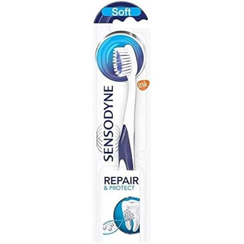Sensodyne Complete Protection - Cepillo de dientes suave, 1 unidad, especialmente diseñado para personas con dientes sensibles al dolor