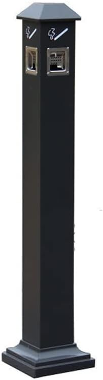 Stand Up Ashtray Outdoor Ashtray Aluminum Alloy Paint Smoking Column Small Cigarette Butt Column Ashtray Smoking Column Cigar Ashtrays For Outdoors