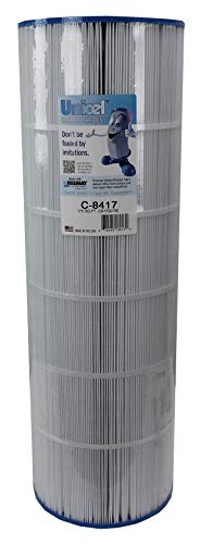 Unicel C-8417 175 Square Feet Swimming Pool Replacement Cartridge Filter for C8417, PA175, C1750, 175, PXC175 FC1294 Filter Systems