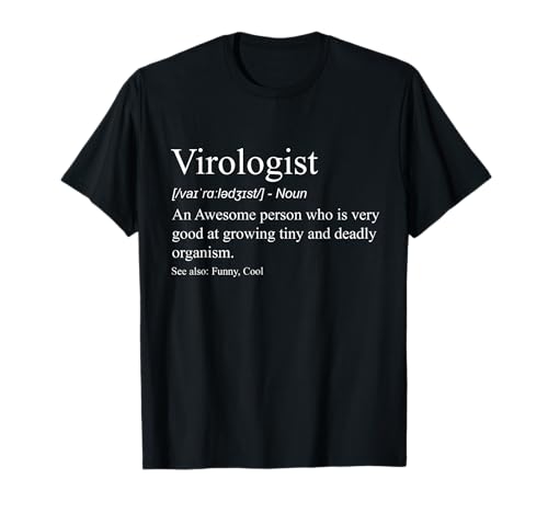 Funny Virologist Definition Virology Gift T-Shirt