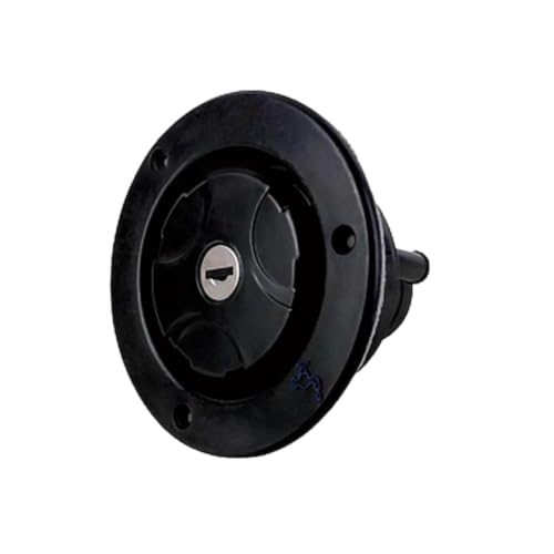 Coupelle de remplissage d'eau noire avec serrure à gravité pour raccordement en voyage