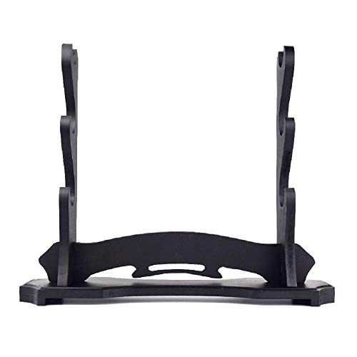 Schwertständer Aus Holz - Bodentstander Für Katana & Samuraischwerter Bis Zu 9 Waffen