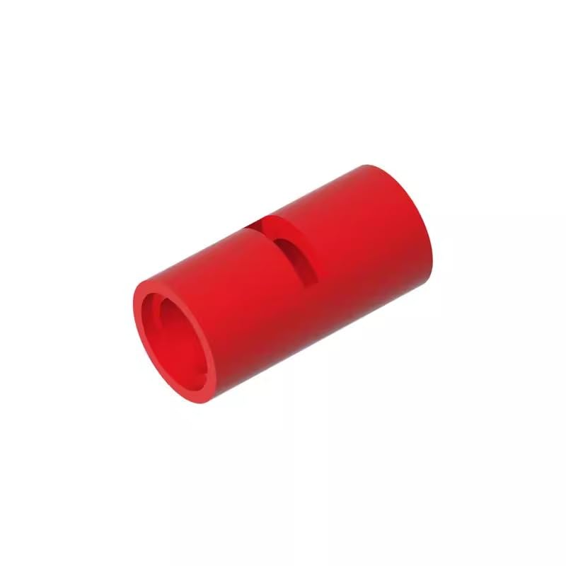 Gobricks GDS-887 Technic Pin Connector Round (Slotted) 50PCS Compatible with Lego Toy 62462 29219 DIY Parts and MOC Components for Major Brick Brands Color:Red — image 1