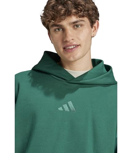 Image of adidas mens All Szn Fleece Loose Hoodie