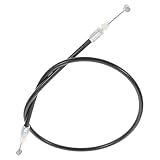Robuste et durable : le câble de la plaque de verrouillage est fabriqué à partir de matériaux haute résistance, offrant une grande durabilité et réduisant les risques de rupture. convient également aux pièces de selle de moto et aux câbles d'accélérateur de karting