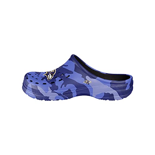 Image of FOCO Men's NFL Team Logo Garden Water Sandals Shoes Slipper Clogs