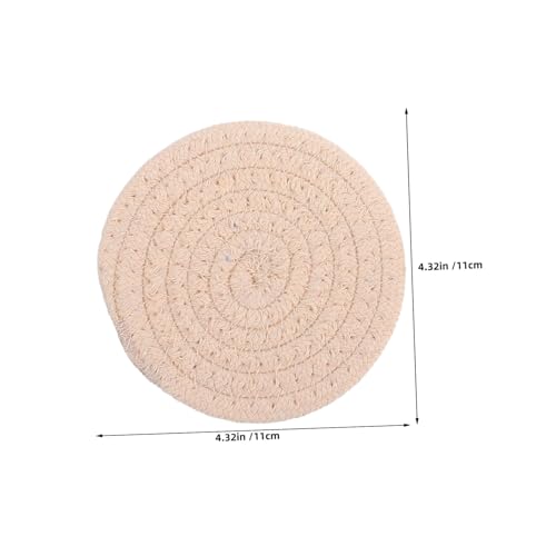Dessous de table absorbants coton protection table tasses chaudes