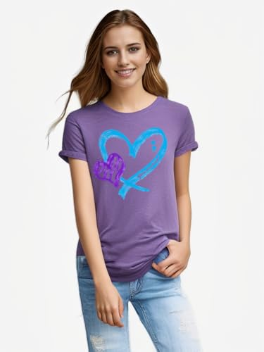 Suicide Awareness Shirt Women Stay Tomorrow Needs You Tshirt Suicide Prevention Shirts Inspirational Positive Tee Tops2