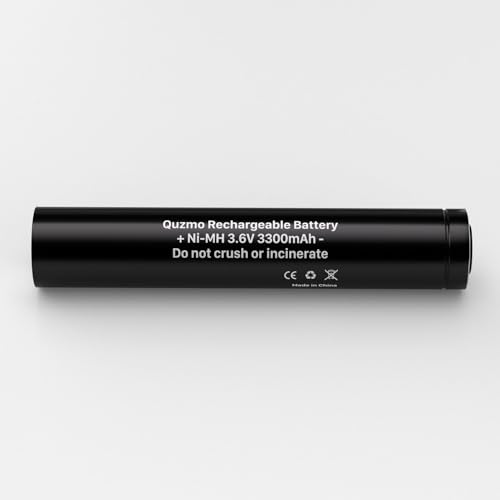 Image of 75175 Rechargeable Batteries, 3.6V 3300mAh Ni-MH Battery for Streamlight Stinger Parts XT, DS, LED HP, 75375 75300 75500 75810 76000 76300 PolyStinger, Pelican M9 Flashlight 2-Pack