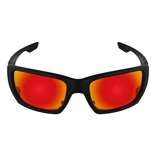 Image of Mryok Polarized Replacement Lenses for Oakley Style Switch OO9194 - Fire Red