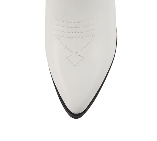 Image of Soda inchBLAZING inch ~ Women Western Bootie Pointe Toe with Low Heel (Wide Fit Available)
