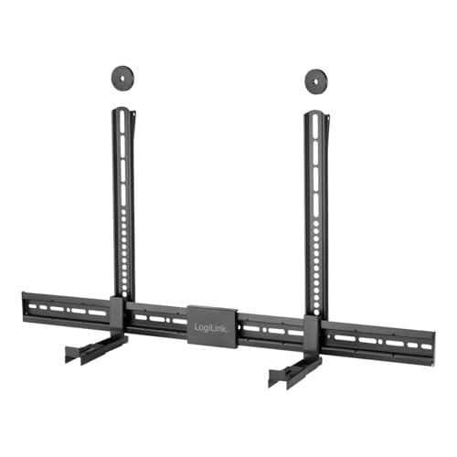 Support de barre de son pour salon épuré Logilink BP0205 noir discret