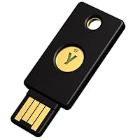 Yubico &ndash; YubiKey 5 NFC &ndash; Due Factor Autentication USB e NFC Security Key, adatto per porte e...