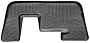 WeatherTech Custom Fit Rear FloorLiner for Audi Q7 (Black)