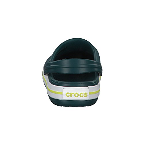 Image of Crocs Unisex-Child Crocband Clog K Evergreen Clogs-C11 (204537-375)