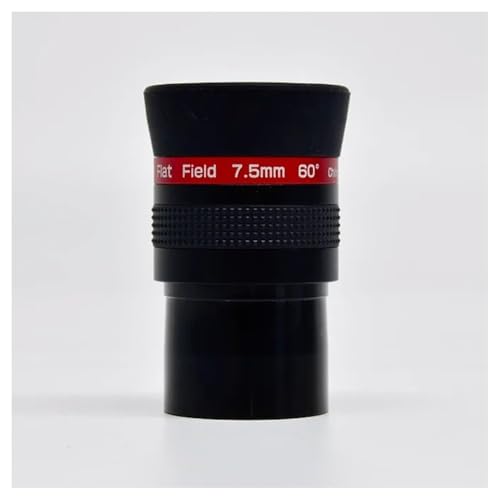 Ocular PF 7.5mm de 1.25 pulgadas y 60 grados para telescopios astronómicos de campo