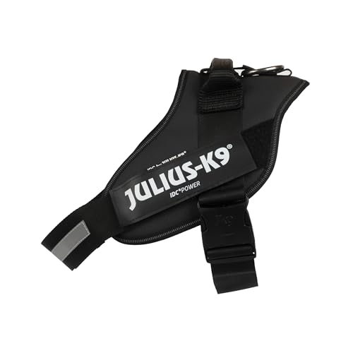 IDC Powerharness, Size: 2/XL, Black - Faux Leather