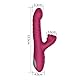 Dildo Vibrator Sex spielzeug Leise Klitoris Stimulator 3 in 1 Anal Dildo Vibration Realistischer Silikon Anal Massagestab Analplug mit 10 Vibrationmodi Stoßfunktion Erotik Sex Toy für Frauen und Paare