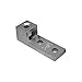 Morris 90733 Mechanical Lug, One Conductor, Two Hole Mount, Aluminum, 500 MCM-No. 4 SOL.50-inch Bolt