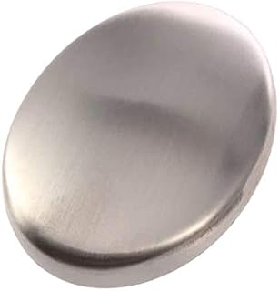 UKD 1 Pcs Stainless Steel Soap Odor Remover Hand Eliminating Smell Odour for Kitchen Bar Fashion Processed, Silver