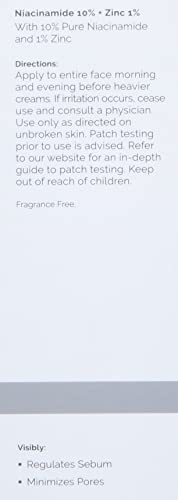 The Ordinary Niacinamide 10% + Zinc 1%
