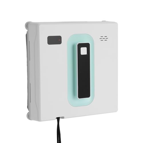 FiueStur Ultra Thin Window Cleaner Robot Dual Spray 2500Pa Suction with Safety Rope Auto Climbing for Home High Rise Glass Cleaning