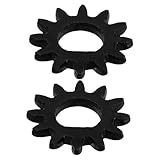 Cabilock 2 pezzi Accessori per Macchina Tagliatelle Ruote Dentate di Ricambio per Macchina Sfoglia Manuale Parti Compatibili Facili da Installare e Pulire per Taglio Pasta