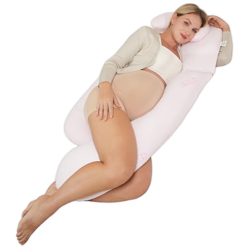 Pregnancy Pillow for Sleeping – Full Body Maternity Pillow for Pregnant Women – Supportive Pregnancy Body Pillow for Pain Relief – Pregnant Pillows for Sleeping and Maternity Pillows
