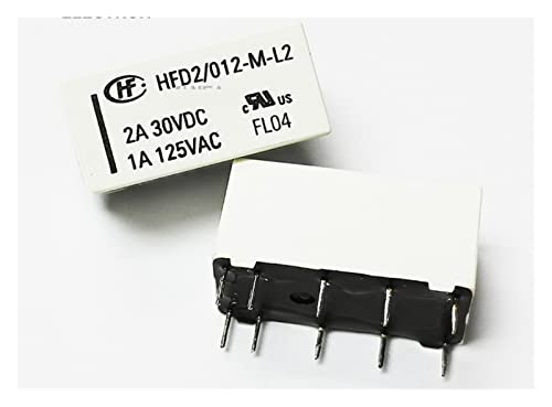 Relais HFD2-012-M-L2 remède aux surchauffes de circuit thermique 12V 10 broches