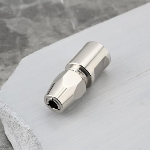 Briny River Elektrisches Schiff Edelstahl-Anschlusskabelkopf Flexible Klemme 5 X 4 Mm für 5 Mm Motorwelle Und 4 Mm Flexible Kupplung Pluspol