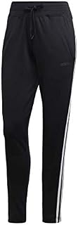 adidas Women's Design 2 Move 3-Stripes Pants, Black/White, Small