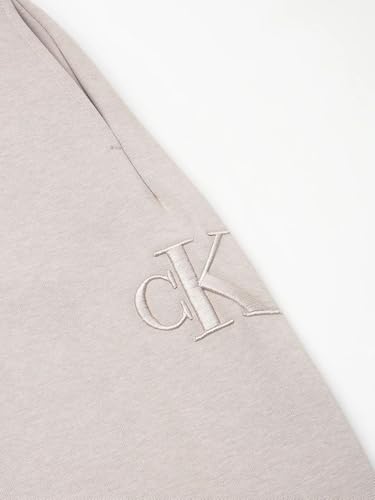 Calvin Klein Damen Jogginghose Raised Embroidery Ck Jog Pant Regular Fit, Grau (Atmosphere), M – Ansicht 8