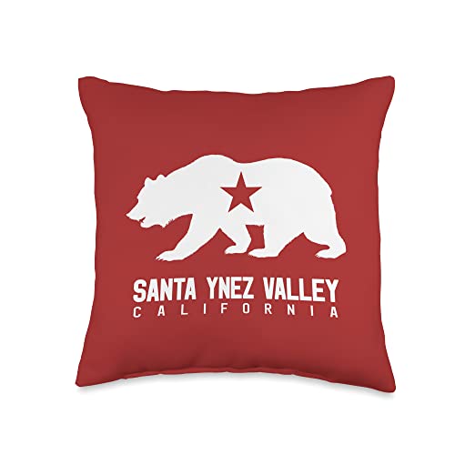 Santa Ynez Valley Winery Flag Throw Pillow