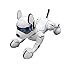 LEXiBOOK Power Puppy - My Smart Dog Robot to Train - Programmable Robot with Remote Control, Training and Gesture Control Function, Dance, Music, Light Effects, Toy for Children - DOG01