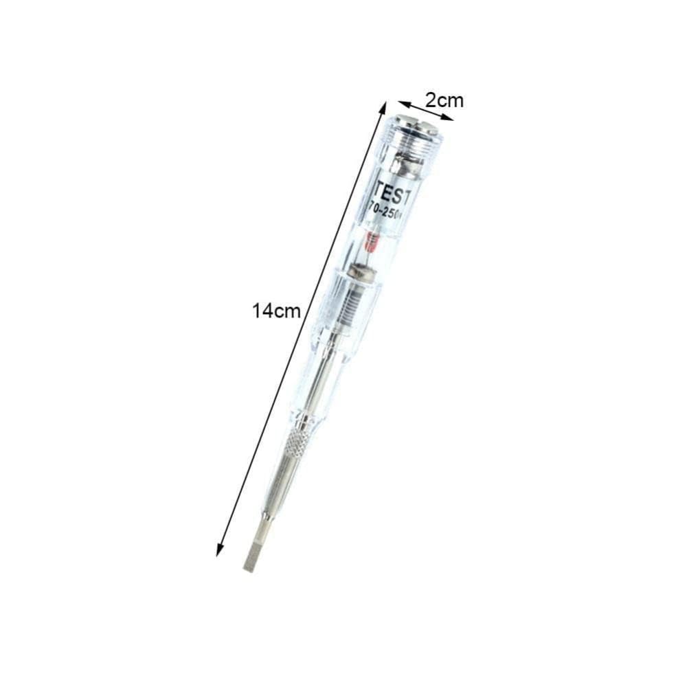 Stylo testeur électrique, 70–250 V, portable, étanche, avec lumière de couleur LED, sans contact, stylo testeur de tension CA