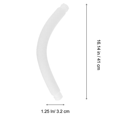 NICEXMAS Mangueira de Piscina SubstituiÃ§Ã£o de Filtro de Bomba Mangueira FlexÃ­vel Com 2 BraÃ§adeir