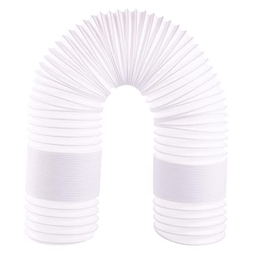 GSM Brands Portable Air Conditioner Exhaust Hose - 5.9 inch in Diameter Size - 78 inch Long - Universal Flexible Counter Clockwise - Room Air Conditioners