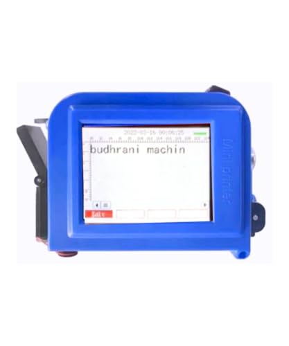 Budhrani® by Master Machines Handheld Inkjet Printer, Mini Smart LED Touch Screen Printer Rechargable USB Portable for Label, Production Date, Barcode MM-35 (B0CBWYG78M) Amazon Price History, Amazon Price Tracker