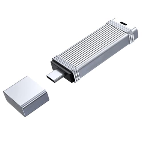 Clé USB C 128 Go en métal à haute vitesse pour ordinateur et stockage externe