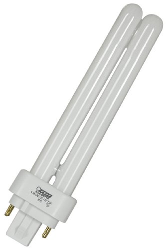 Feit Electric PLD18E 18-Watt PL CFLNI Quad Tube 4-Pin G24Q-2 Base Compact Fluorescent PL Bulb