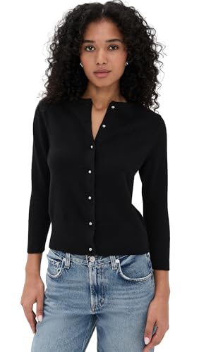 Vince Metal Button Cardigan