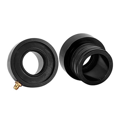 Vorderachsrohrdichtungssatz, Ein Paar Vorderachsrohrdichtungssätze Mg21103 Ersatzteile für Dana 30/44 1984-2001(Schwarz)
