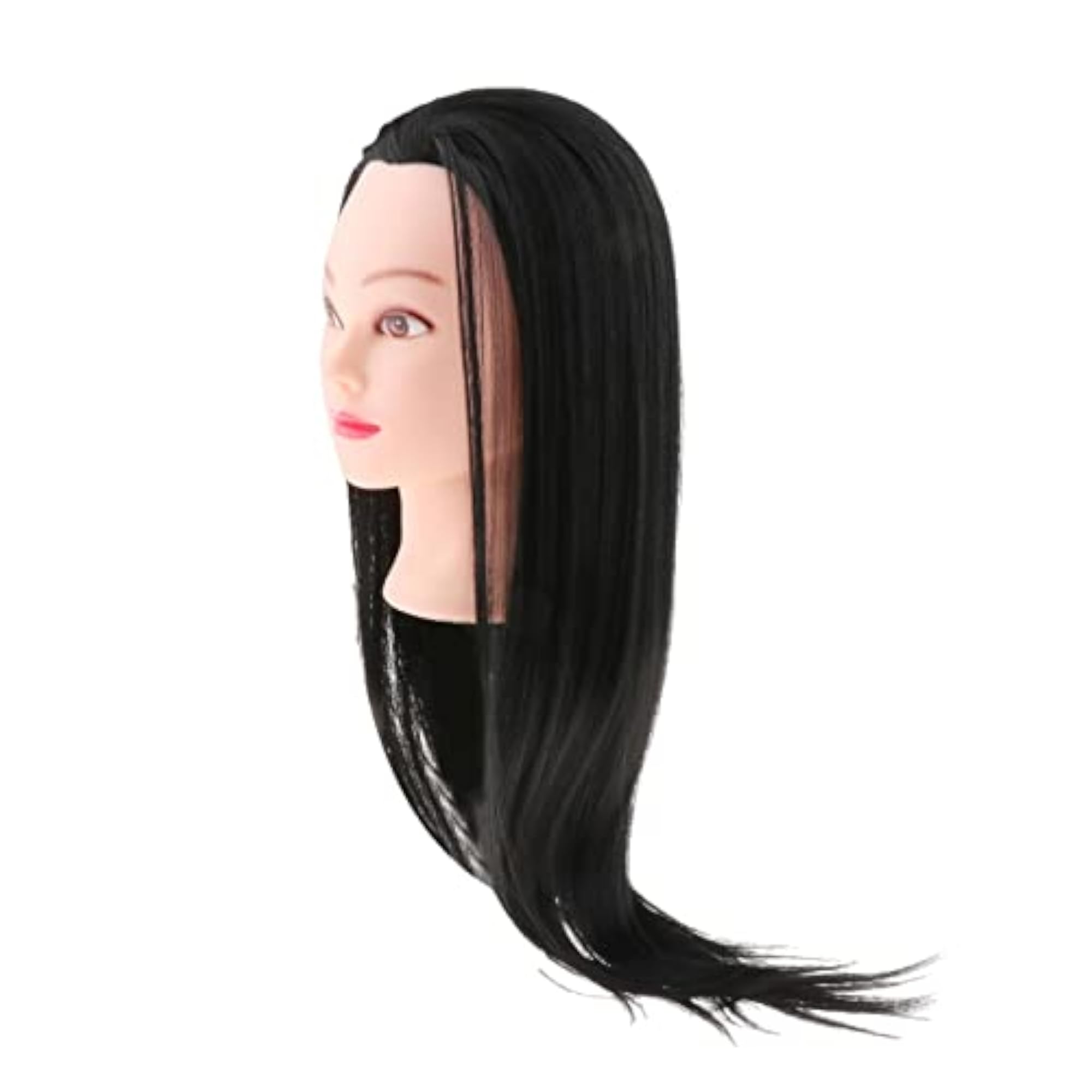 Cosmetology Mannequin Head Hairdresser Training Head Black