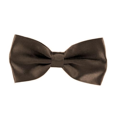 Image of Mens Classic Solid colour Bowtie 6pcs /12pcs Combo Pre-tied Satin polyester Formal tuxedo Bow tie Set For Boy Women and Men & Adjustable Length