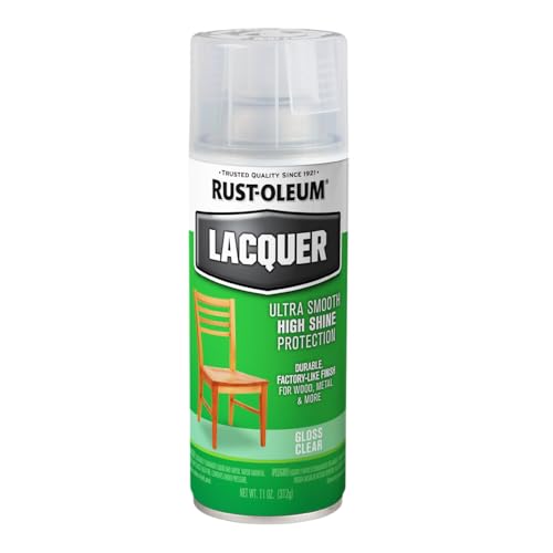 Comparison: Best Lacquer For Cabinets 7 Rust-Oleum 1906830 Lacquer Spray, 11-Ounce, Gloss Clear (Packaging May Vary)