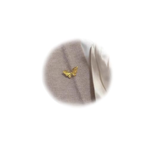 Gold Butterfly Broochs Pin for Women Delicate Elegant Butterfly Lapel