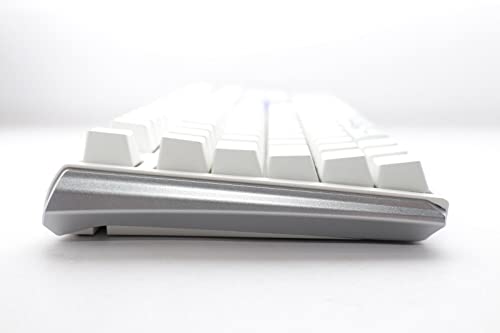 Ducky One3 Pure White Full Size RGB Speed Silver Cherry MX Switch Keyboard - UK Layout - Image 3