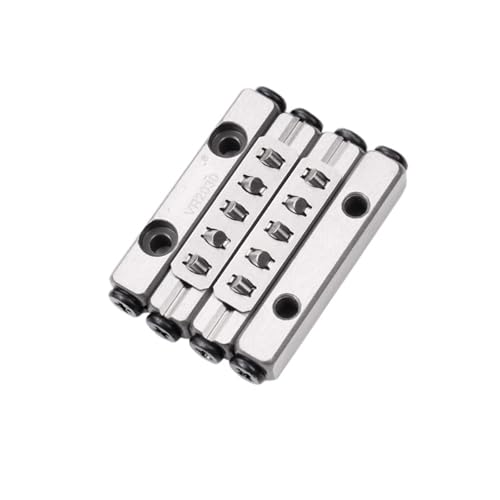 Guide à rouleaux croisés VR2-150x26z inox pour stabiliser les rails de guidage soumis à l'humidité